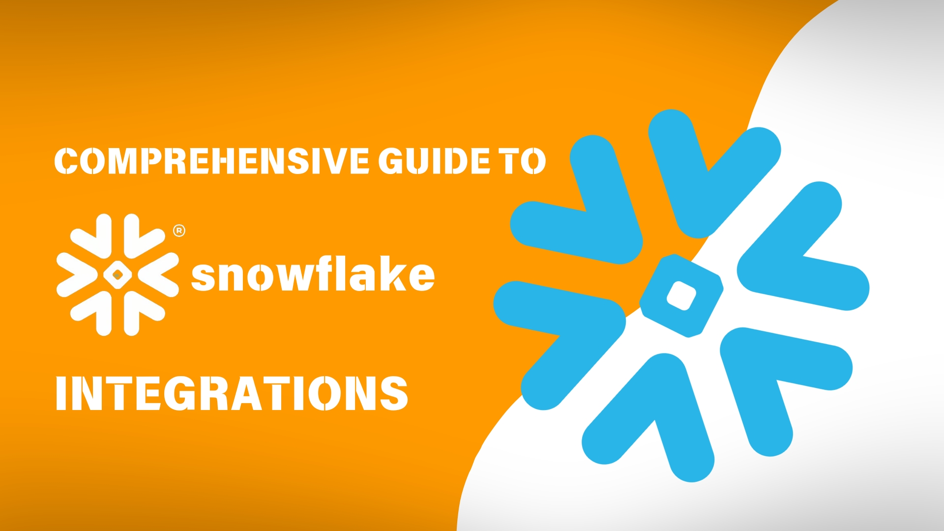 Snowflake Integration with Applications